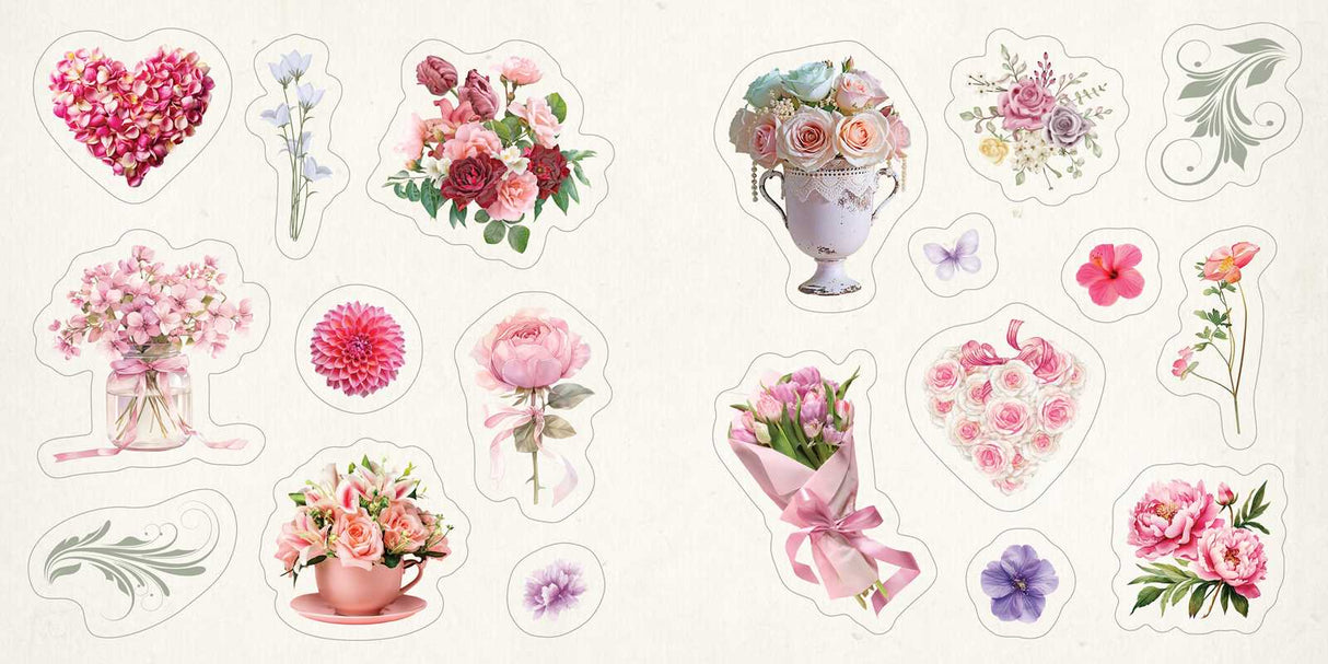 Celebrate your core coquette aesthetic with hundreds of stickers to decorate phones, laptops, ereaders, notebooks, and more in that very femme and demure style.

Ruffles and ribbons. Bows and ballet flats. Lace and lipstick prints. It’s time to let everyone know just how coquette you are. With Coquette Stickers, fans of all things frilly, flirty, and feminine will find over 500 stickers to decorate their lives in their own personal style. Add a touch of romance, whimsy, and vintage flair to everyday items l