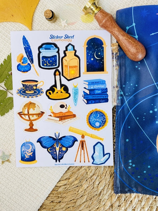 Cosmology Sticker Sheet