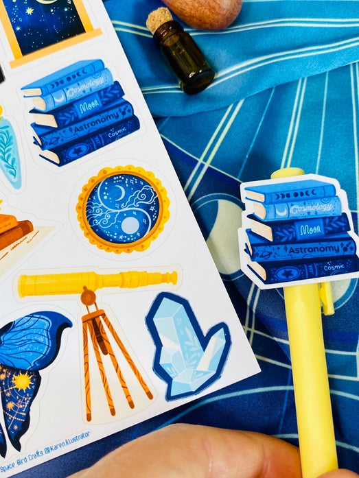 Cosmology Sticker Sheet