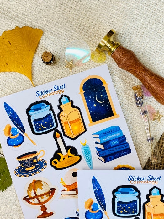 Cosmology Sticker Sheet