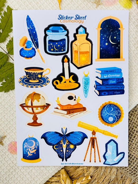 Cosmology Sticker Sheet