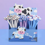 These cute cow gel pens are perfect for planning, for work, home, desk or for school. They will be a beautiful addition to your pen collection!


• 0.5mm Gel Ink
• Black Ink
• Writes very smoothly
• Measures approx. 6" - 7"
• Includes 1 pen, we will send one random color