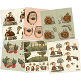 Craft Consortium 3D Decoupage 8"X8" Pad - Amongst The Hedgerow