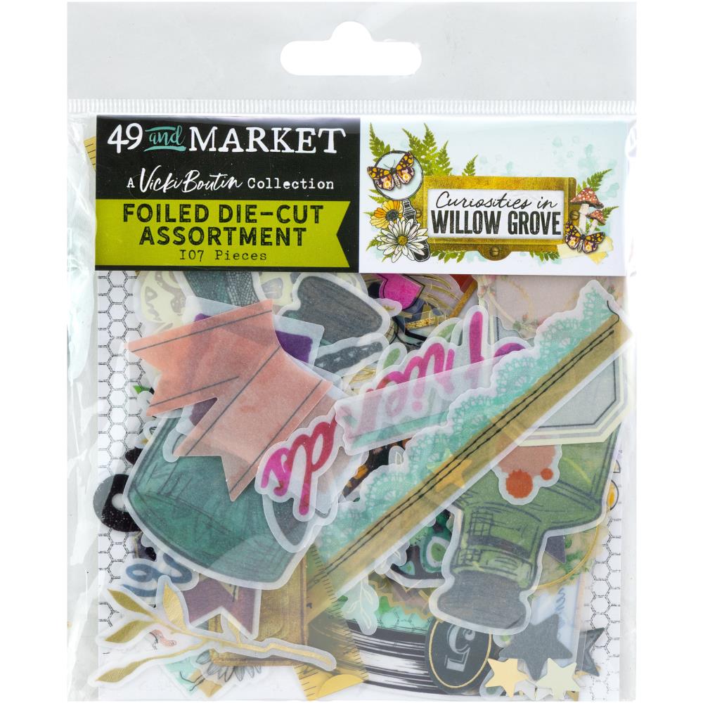 49 and Market Curiositites In Willow Grove Die-Cuts