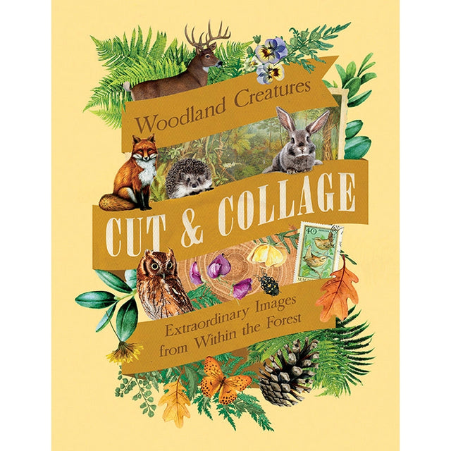 Celebrate the natural beauty of the forest and all the amazing creatures that call it home with vibrant, full-color images ready for you to add to collages, vision boards, scrapbooks, greeting cards, and more. From photographs of wide-eyed owls and bushy-tailed squirrels to botanical illustrations and inspirational quotes, Cut &amp; Collage Woodland Creatures captures the biodiversity and magic of the forest, adding endless possibilities to all of your crafting projects. The only limit is your imagination.
