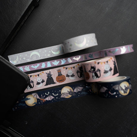 Archer and Olive Cute Bat Washi Tape Set