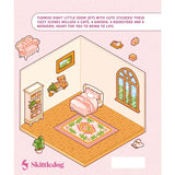 Cute 'n' Cozy Sticker Therapy Book

Relax into the latest craft-therapy craze for creating cute little scenes using adorable stickers&nbsp;

Welcome to a cozy world of absolute cuteness. Pick an empty room, furnish it, decorate it, and fill it with furry little characters. Then carry on until you've created your own unique keepsake.

This book features eight cute little themed corners to make your own homely isometric scenes. Each room is accompanied by two pages of stickers that include furniture, characte