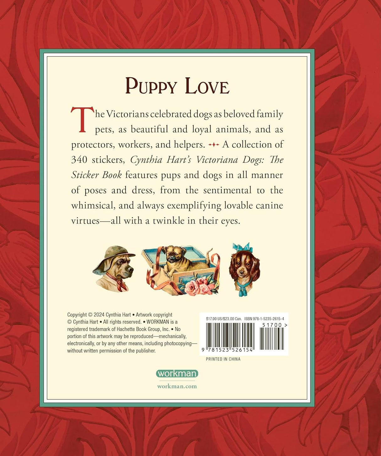 Cynthia Hart's Victoriana Dogs: the Sticker Book