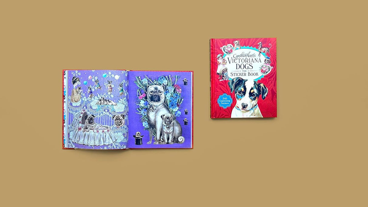 Cynthia Hart's Victoriana Dogs: the Sticker Book