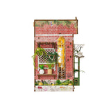 Step inside The Flower Shop, a cozy miniature haven where vibrant flower arrangements bloom in elegant vases, lush potted plants thrive, and fresh bouquets overflow with color. This delightful build features classic red brick walls, a welcoming wooden arched doorway, and a checkerboard floor that adds timeless charm.

2 AAA batteries required; batteries are not included.
Ages 14+
248 pieces
Assembled size: 4.53 x 3.94 x 7.4 inches