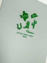 Daigo Notebook A5 - Little Craft Fest 2026 Exclusive Clear Grid Green Hot Stamping