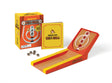 This officially-licensed kit includes everything you need to play your own version of desktop Skee-Ball. Skee-Ball is one of the most recognized and iconic games in the arcade world.

This officially-licensed kit includes:

A mini-size Skee-Ball machine (with three pieces that snap together)
&nbsp;5 balls
32-page illustrated book on how to play the game. It's a must-have desktop version of the classic game!