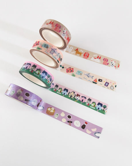 These 15 mm wide rolls pack a punch with their striking designs and color, not to mention their eye-catching packaging makes them the perfect gift for all crafters and DIYers.