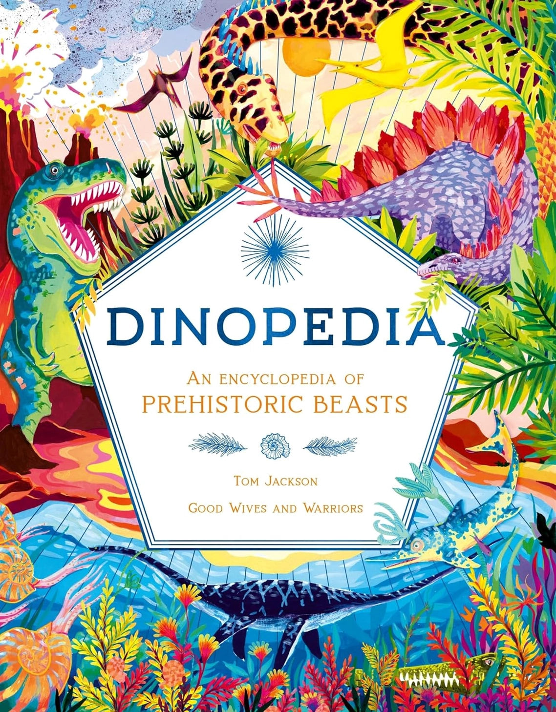 From the ferocious sea monster Ichthyosaurus and the lumbering plated Stegosaurus to Velociratpor, the stealthy two-legged hunter and Quetzalcoatlus, the God of the skies, Dinopedia is a guide to prehistoric beasts. Discover how experts figured out chickens are actually dinosaurs, and explore the answers to the big questions we all want to know about dinosaurs: What did dinosaurs sound like? How did dinosaurs move? What color were dinosaurs?