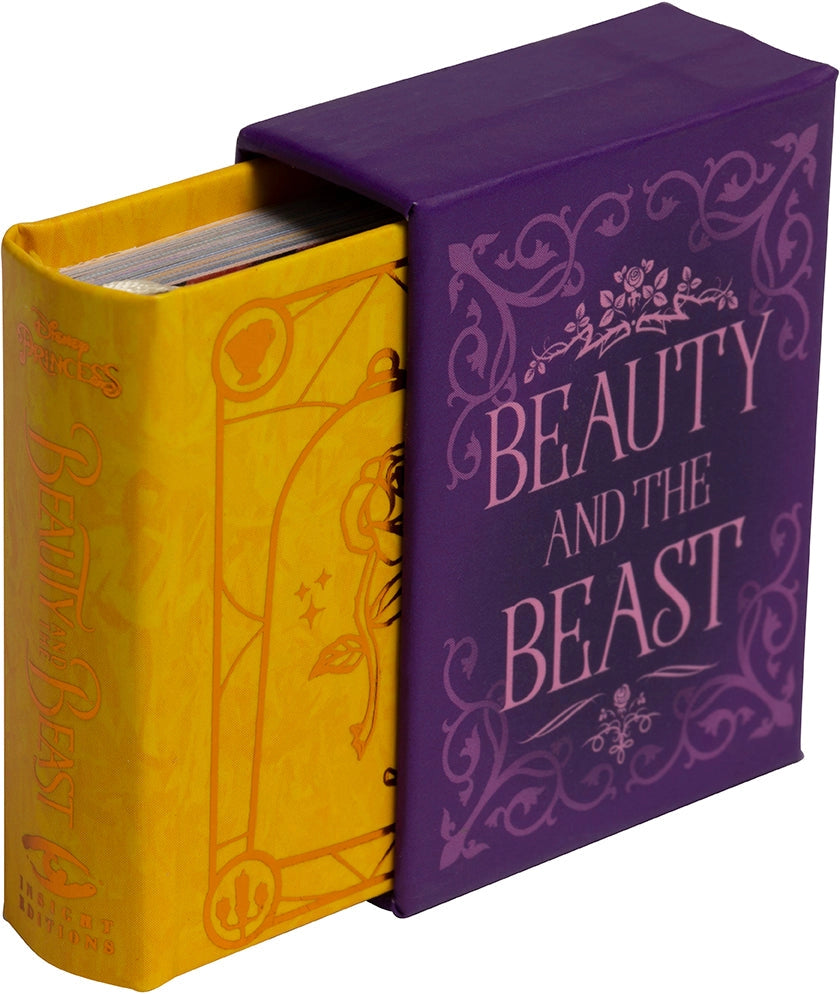 One of Disney’s most celebrated animated films, Beauty and the Beast has charmed audiences for generations with its heartwarming story, endearing characters, and unforgettable soundtrack. Now fans can keep the classic tale close to their hearts with this tiny storybook retelling of the iconic film, illustrated with art and imagery pulled straight from the screen. 

Part of an exciting new series of miniature storybooks based on popular Disney films, this tiny storybook is a unique collector’s item adult Dis