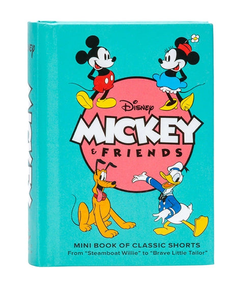 One of the most iconic characters of all time, Mickey Mouse has charmed audiences for decades with his fun-loving personality and exciting adventures. Now, fans can keep Mickey and his friends Minnie Mouse, Donald Duck, Goofy, and Pluto close to their hearts with this mini collection of classic Mickey Mouse stories. 

Illustrated with beautiful artwork straight from the screen, this storybook is a unique collector’s item that Disney fans will treasure for years to come.

MINI SIZE: At only 2.5 x 3.5 inches,