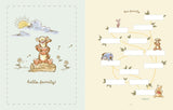 Create a heartfelt, Pooh Bear–inspired heirloom to be loved by your family for years to come. Complete with adorable illustrations from the Hundred-Acre-Wood, this charming scrapbook journal invites you to record important moments, save precious keepsakes from baby's first years, and fill each page with unforgettable memories to treasure for a lifetime.