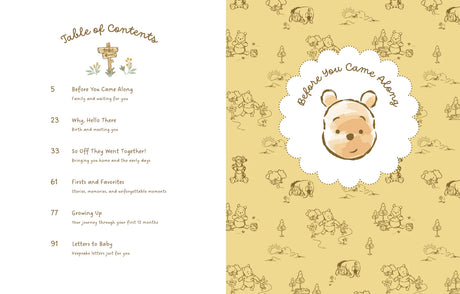 Create a heartfelt, Pooh Bear–inspired heirloom to be loved by your family for years to come. Complete with adorable illustrations from the Hundred-Acre-Wood, this charming scrapbook journal invites you to record important moments, save precious keepsakes from baby's first years, and fill each page with unforgettable memories to treasure for a lifetime.