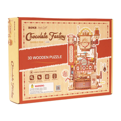 Diy Marble Run: Chocolate Factory