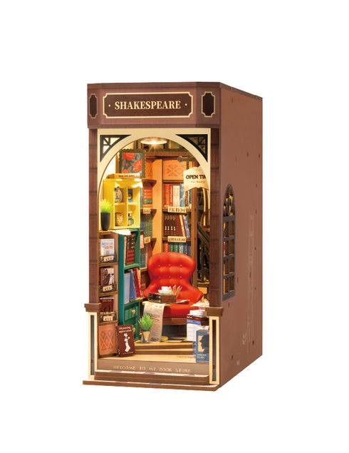 Bookstore Book Nook Kit Diy Miniature House