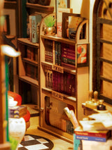 Bookstore Book Nook Kit Diy Miniature House