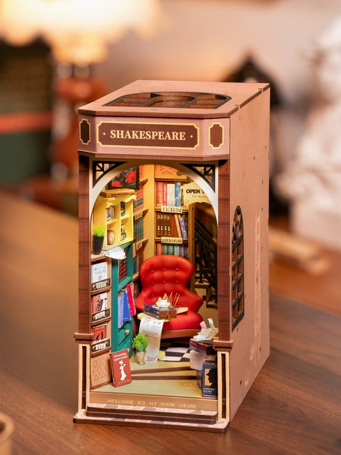Bookstore Book Nook Kit Diy Miniature House