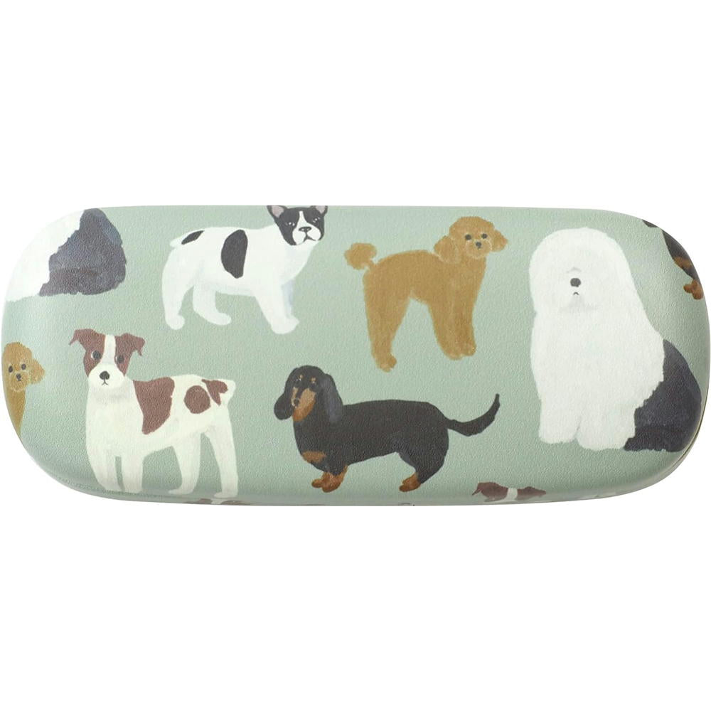 Dogs Glasses Case with Cleaning Cloth