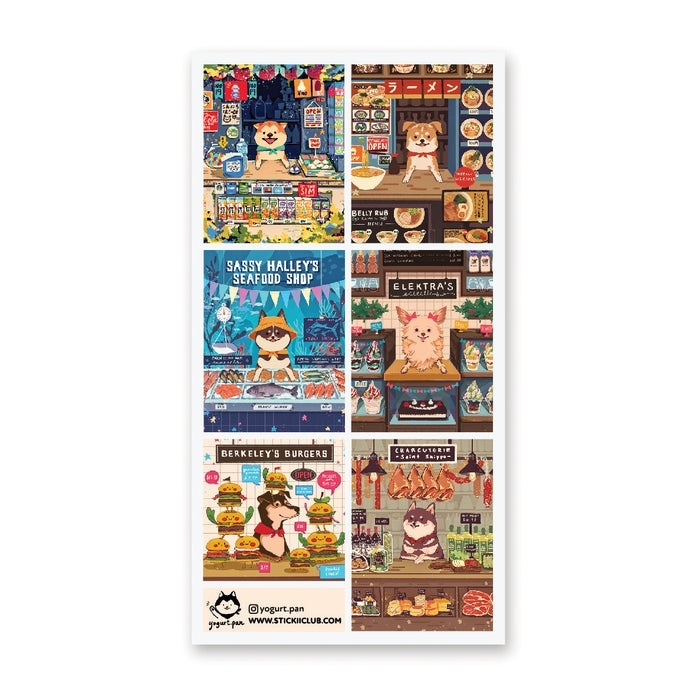 STICKII - Doggo Merchants Sticker Sheet
