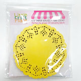 Doily Sorbete de limón 4.5" Doilys 100ct