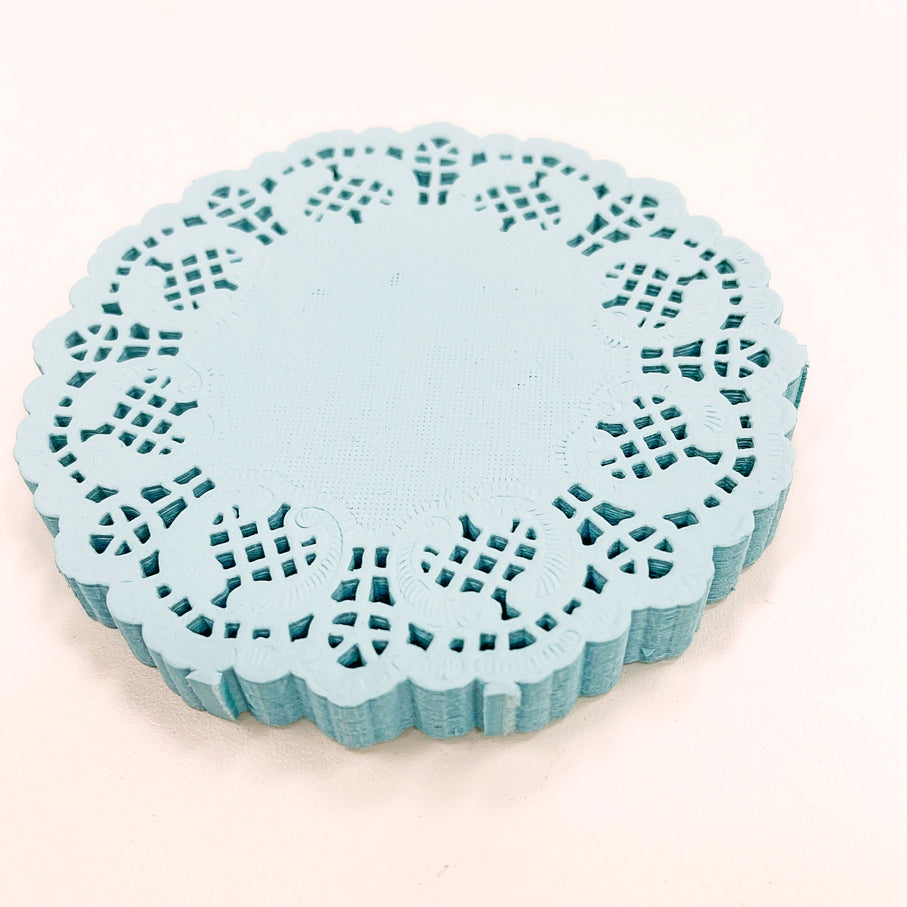 Doily Morning Sky - Doilies de 4,5", 100 unidades
