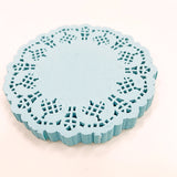 Doily Morning Sky - Doilies de 4,5", 100 unidades