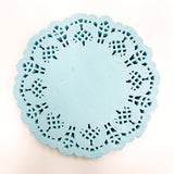 Doily Morning Sky - Doilies de 4,5", 100 unidades