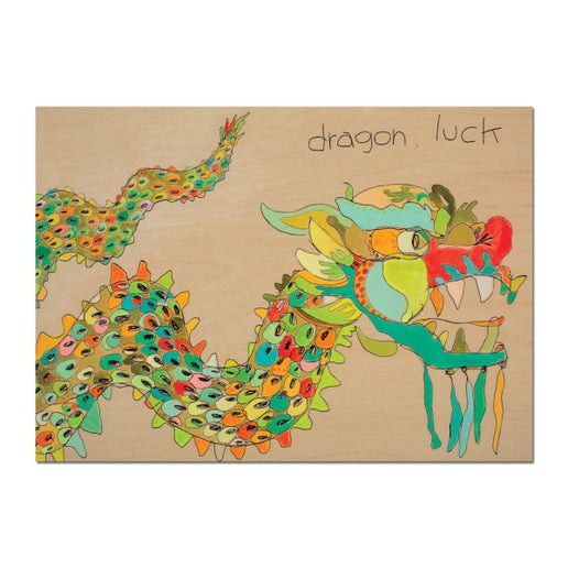 Tarjeta de graduación de Dragon Luck