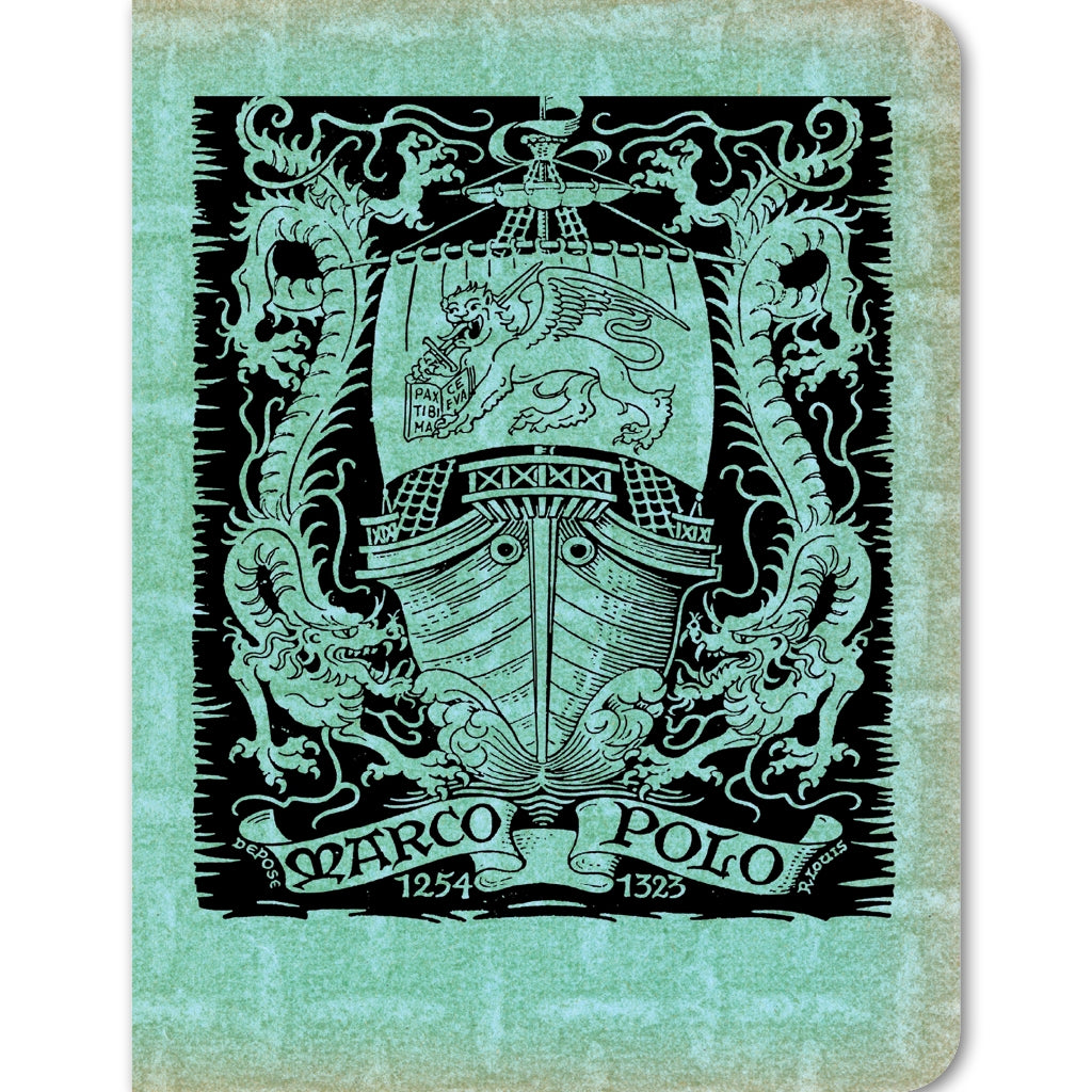 Dragon Ship French Notebook