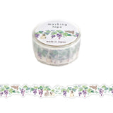 A new watercolor-style design with nuances is now available!
This series is a series with a touch and bleeding like a hand-drawn one.
It has a refreshing and transparent color that can be used casually.

Width 15mm × Length 5m
Material:&nbsp;Washi paper
Includes 1 roll of washi
Last few pictures shown are all the designs in the same collection, each sold separately.