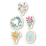Dried Flower Flake Sticker