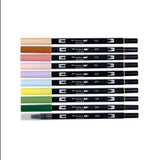 Tombow Dual Brush Pen Art Markers, Fairies, 10-Pack