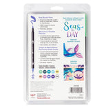 Tombow Dual Brush Pen Art Markers, Mermaids, 10-Pack