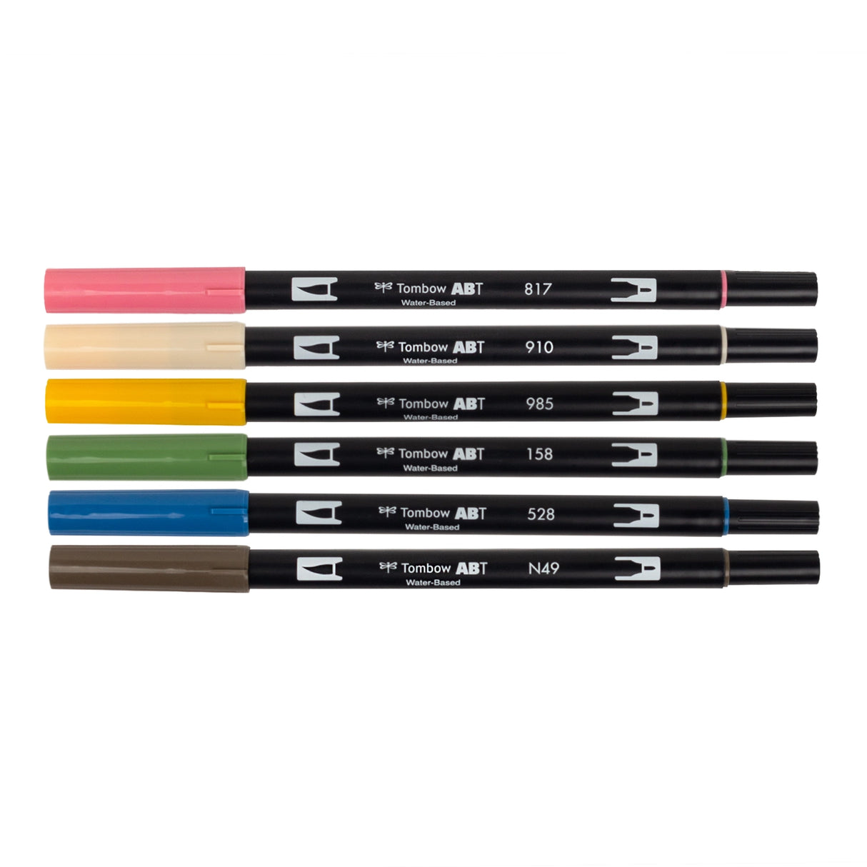 Exclusive, limited-edition “Flower" set allows you to bring drawings to life with exceptional detail and vibrant color combinations.

The “Flower" set is inspired by the Japanese four-character idiom "Kachō fūgetsu" (花鳥風月), which expresses the beauty of nature and the harmonious unity of "Flower" (ka, 花), "Bird" (chō, 鳥), "Wind" (fū, 風) and "Moon" (getsu, 月). With carefully selected colors, this set represents the delicate yet colorful beauty of the flower world.

Includes 6 Dual Brush Pens, Water Brush, 2 