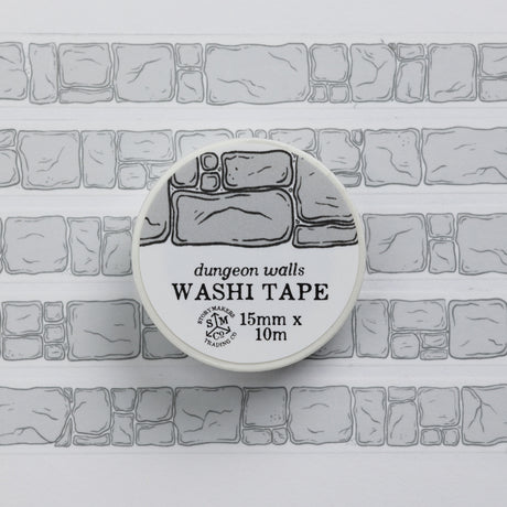 Kingdom of Threads - Dungeon Walls Washi Tape - Mapmaker Series