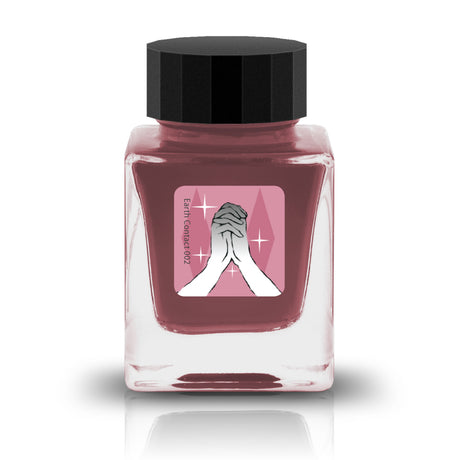 Embrace the bold and vibrant tones of nature through Tono &amp; Lims'&nbsp;Earth Contact Line. Inspired by rich gemstones, each ink color is perfect for those who enjoy adding radiance to their collection. Be sure to shake the bottle well before use to evenly disperse the glitter.

Pink
Shimmering
30 ml