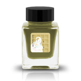 Embrace the bold and vibrant tones of nature through Tono &amp; Lims'&nbsp;Earth Contact Line. Inspired by rich gemstones, each ink color is perfect for those who enjoy adding radiance to their collection. Be sure to shake the bottle well before use to evenly disperse the glitter.

RGB: 221, 203, 141
Yellow
Shimmering
30 ml