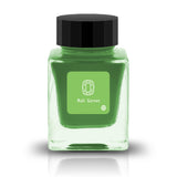 Embrace the bold and vibrant tones of nature through Tono &amp; Lims'&nbsp;Earth Contact Line. Inspired by rich gemstones, each ink color is perfect for those who enjoy adding radiance to their collection. Be sure to shake the bottle well before use to evenly disperse the glitter.

RGB: 125, 224, 99&nbsp;
Green
Shimmering
30 ml