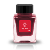 Embrace the bold and vibrant tones of nature through Tono &amp; Lims'&nbsp;Earth Contact Line. Inspired by rich gemstones, each ink color is perfect for those who enjoy adding radiance to their collection. Be sure to shake the bottle well before use to evenly disperse the glitter.

RGB: 215, 28, 51
Red
Shimmering
30 ml