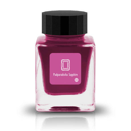 Embrace the bold and vibrant tones of nature through Tono &amp; Lims'&nbsp;Earth Contact Line. Inspired by rich gemstones, each ink color is perfect for those who enjoy adding radiance to their collection. Be sure to shake the bottle well before use to evenly disperse the glitter.

RGB: 215, 28, 51
Pink
Shimmering
30 ml