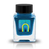 Embrace the bold and vibrant tones of nature through Tono &amp; Lims'&nbsp;Earth Contact Line. Inspired by rich gemstones, each ink color is perfect for those who enjoy adding radiance to their collection. Be sure to shake the bottle well before use to evenly disperse the glitter.

RGB: 7, 145, 239
Blue
Shimmering
30 ml