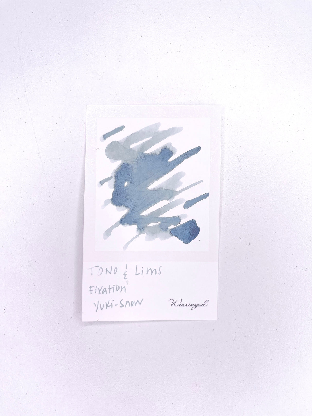 TONO & LIMS Ink - Fixation - 雪 (Snow)