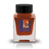 Embrace the bold and vibrant tones of nature through Tono &amp; Lims'&nbsp;Earth Contact Line. Inspired by rich gemstones, each ink color is perfect for those who enjoy adding radiance to their collection. Be sure to shake the bottle well before use to evenly disperse the glitter.

RGB: 205, 84, 29
Orange
Shimmering
30 ml