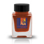Embrace the bold and vibrant tones of nature through Tono &amp; Lims'&nbsp;Earth Contact Line. Inspired by rich gemstones, each ink color is perfect for those who enjoy adding radiance to their collection. Be sure to shake the bottle well before use to evenly disperse the glitter.

RGB: 205, 84, 29
Orange
Shimmering
30 ml