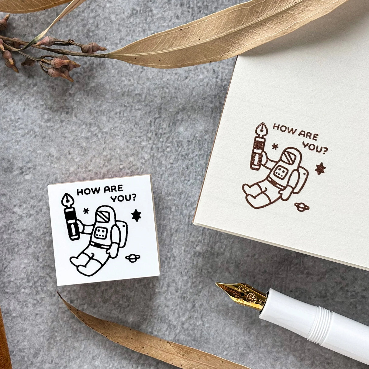 Eric Small Things TX Rubber Stamp - Astronaut
